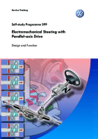 VW - SSP 399 Electromechanical steering 